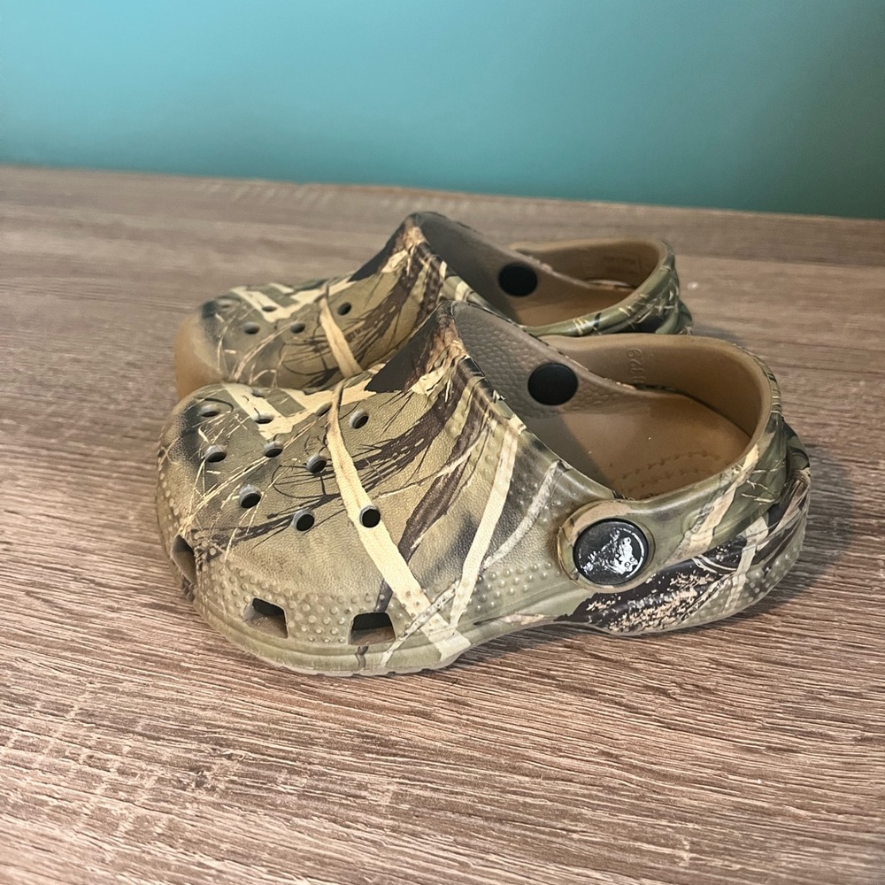 Camo Crocs